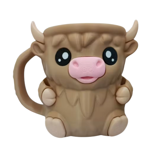 Soporte para helado de vaca kawaii